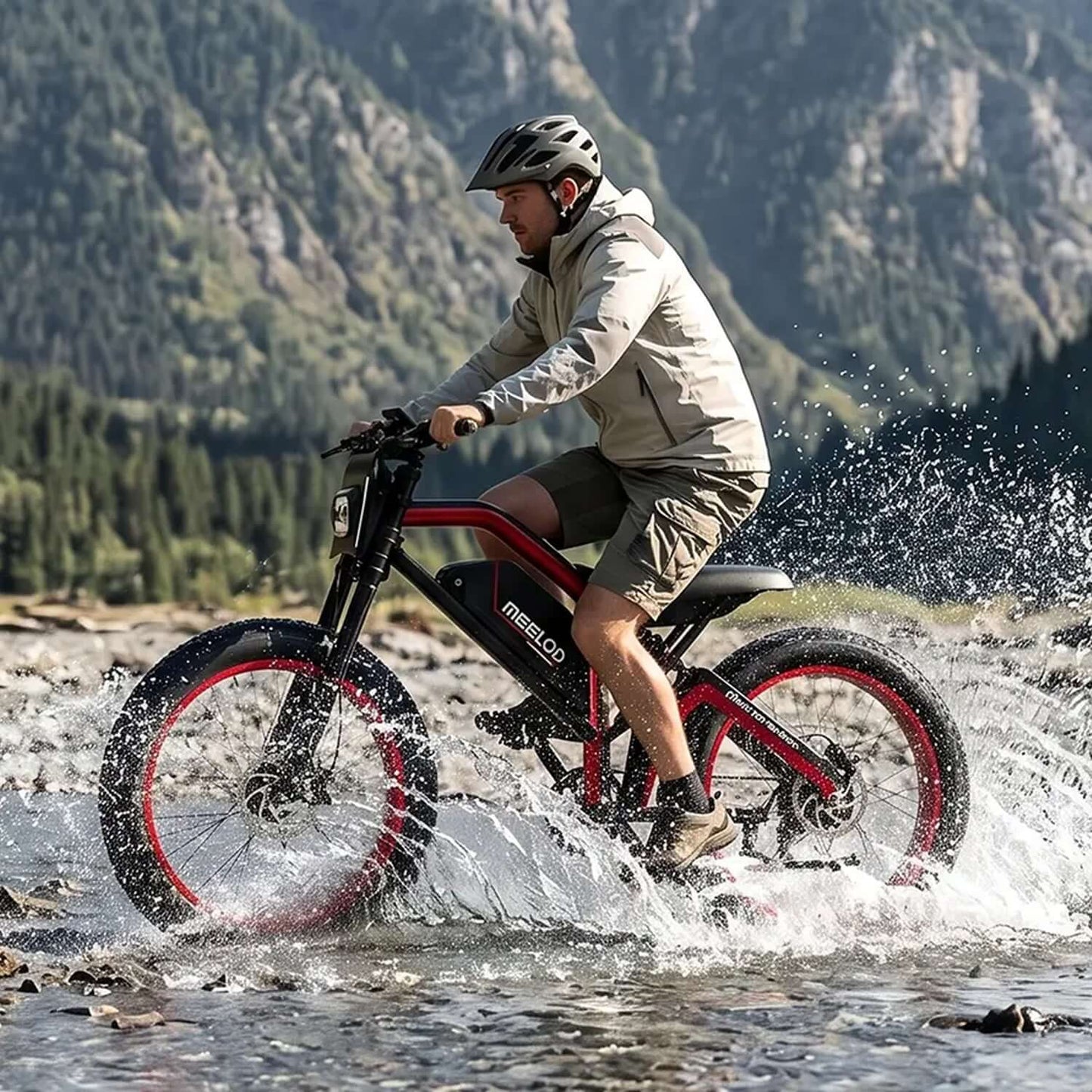 Meelod XT600DL Dual Motor Fat Tire Electric Bike