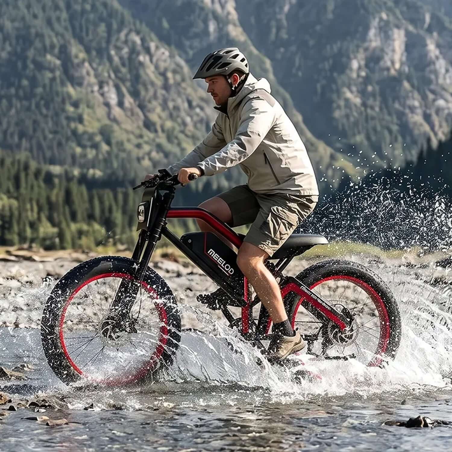 Meelod XT600DL Dual Motor Fat Tire Electric Bike