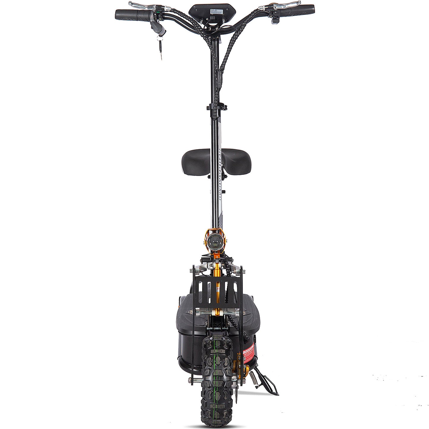 MotoTec Ares 48V 1600W Electric Scooter Black