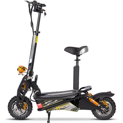 MotoTec Ares 48V 1600W Electric Scooter Black