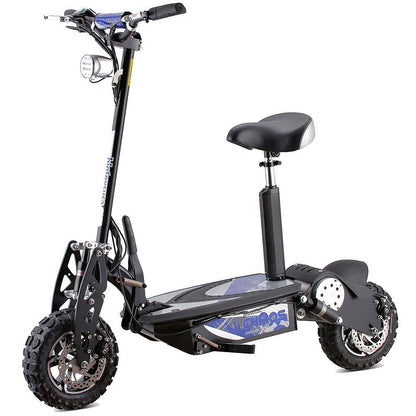 MotoTec Chaos 60V 2000W Lithium Electric Scooter Black