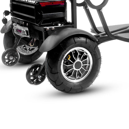 MotoTec Folding Mobility 48V 1000W Dual Motor Electric Trike