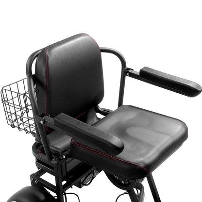 MotoTec Folding Mobility 48V 1000W Dual Motor Electric Trike