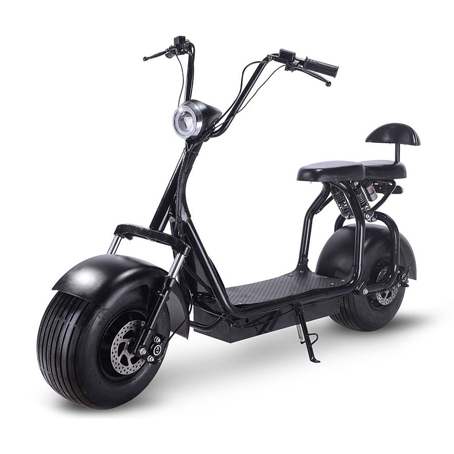 MotoTec Knockout 60V 1000W Electric Scooter Black