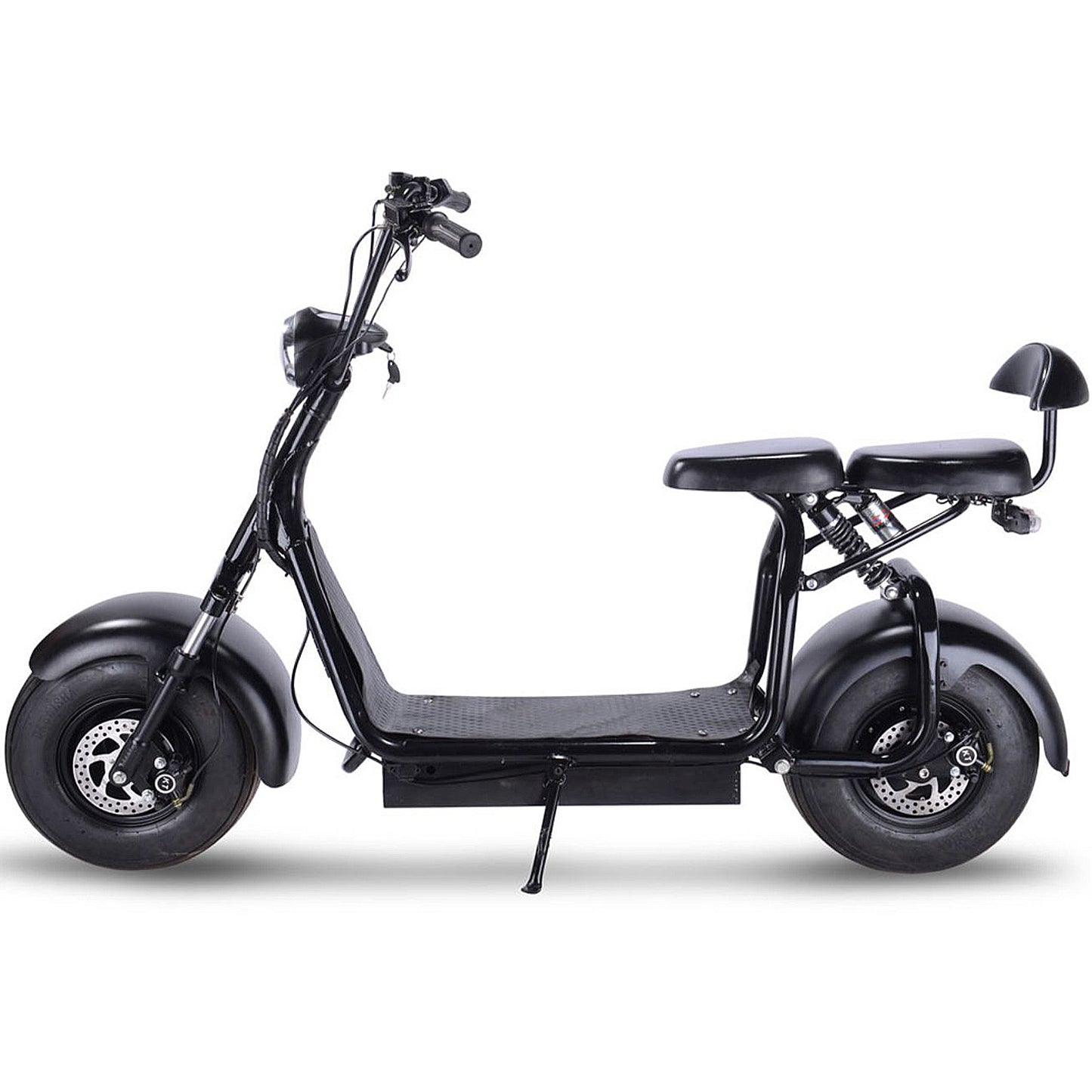 MotoTec Knockout 60V 1000W Electric Scooter Black