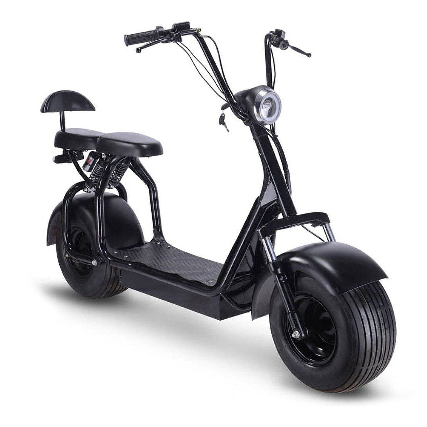 MotoTec Knockout 60V 1000W Electric Scooter Black