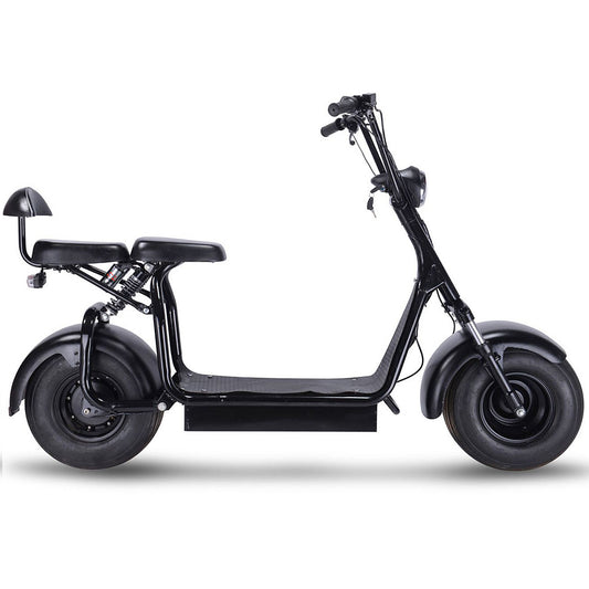 MotoTec Knockout 60V 1000W Electric Scooter Black