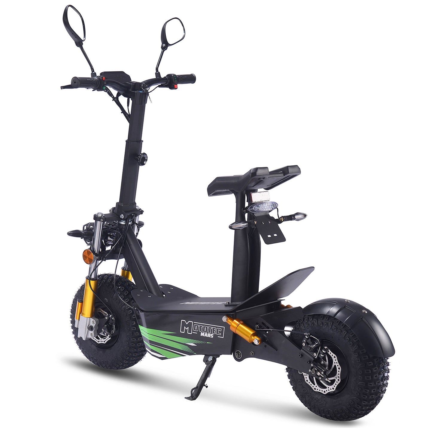 MotoTec Mars 60V 3500W Electric Scooter Black