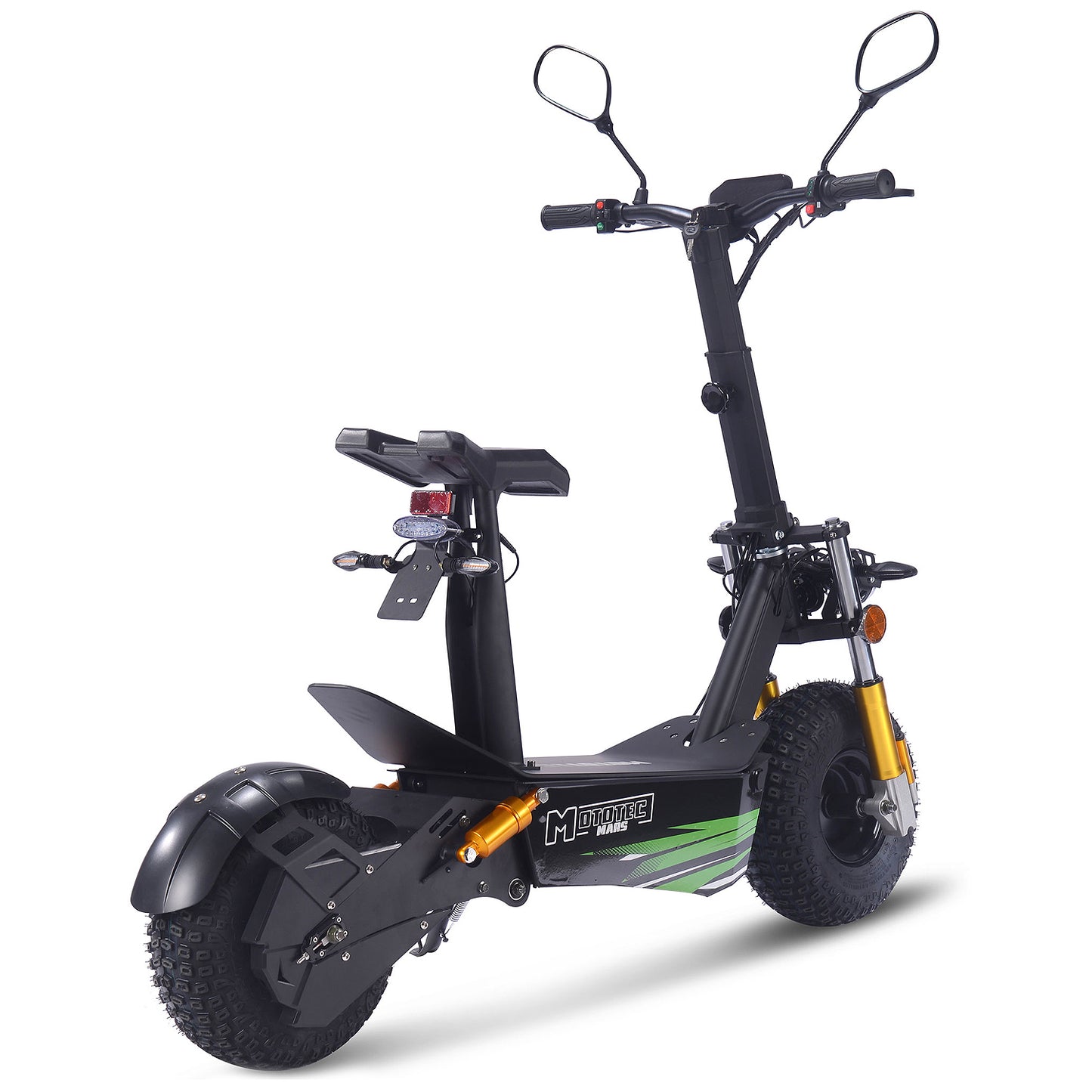 MotoTec Mars 60V 3500W Electric Scooter Black