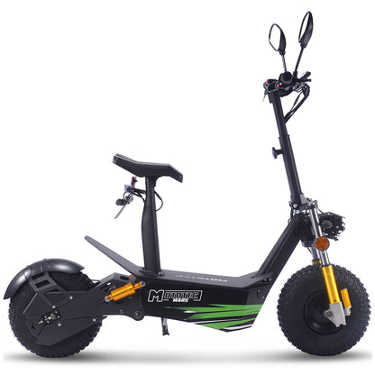 MotoTec Mars 60V 3500W Electric Scooter Black
