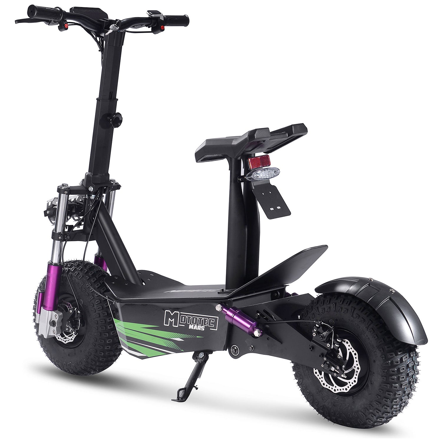 MotoTec Mars 48V 2500W Electric Scooter Black