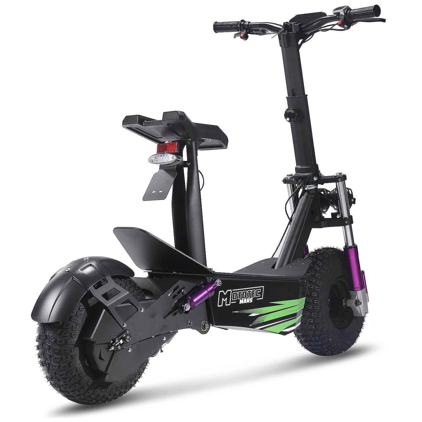 MotoTec Mars 48V 2500W Electric Scooter Black