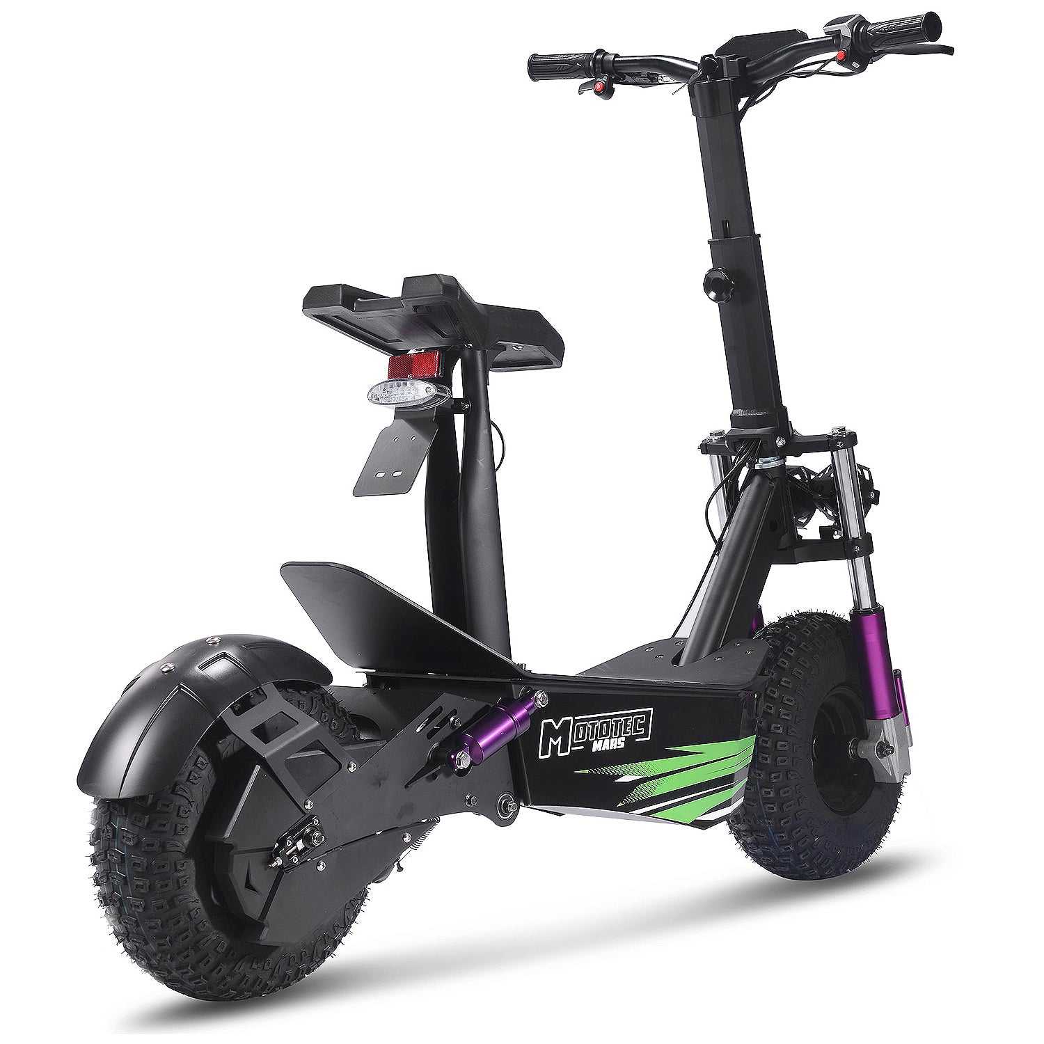 MotoTec Mars 48V 2500W Electric Scooter Black