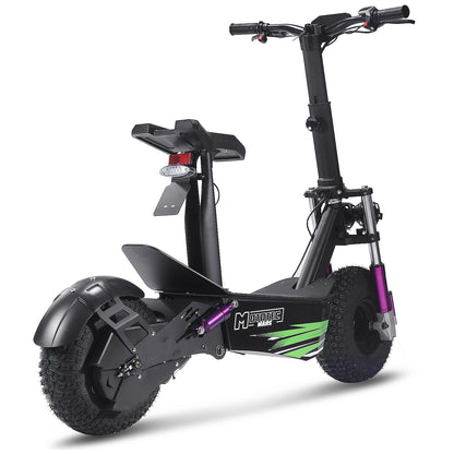 MotoTec Mars 48V 2500W Electric Scooter Black
