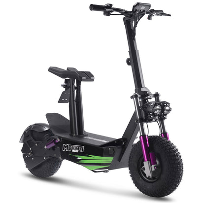 MotoTec Mars 48V 2500W Electric Scooter Black