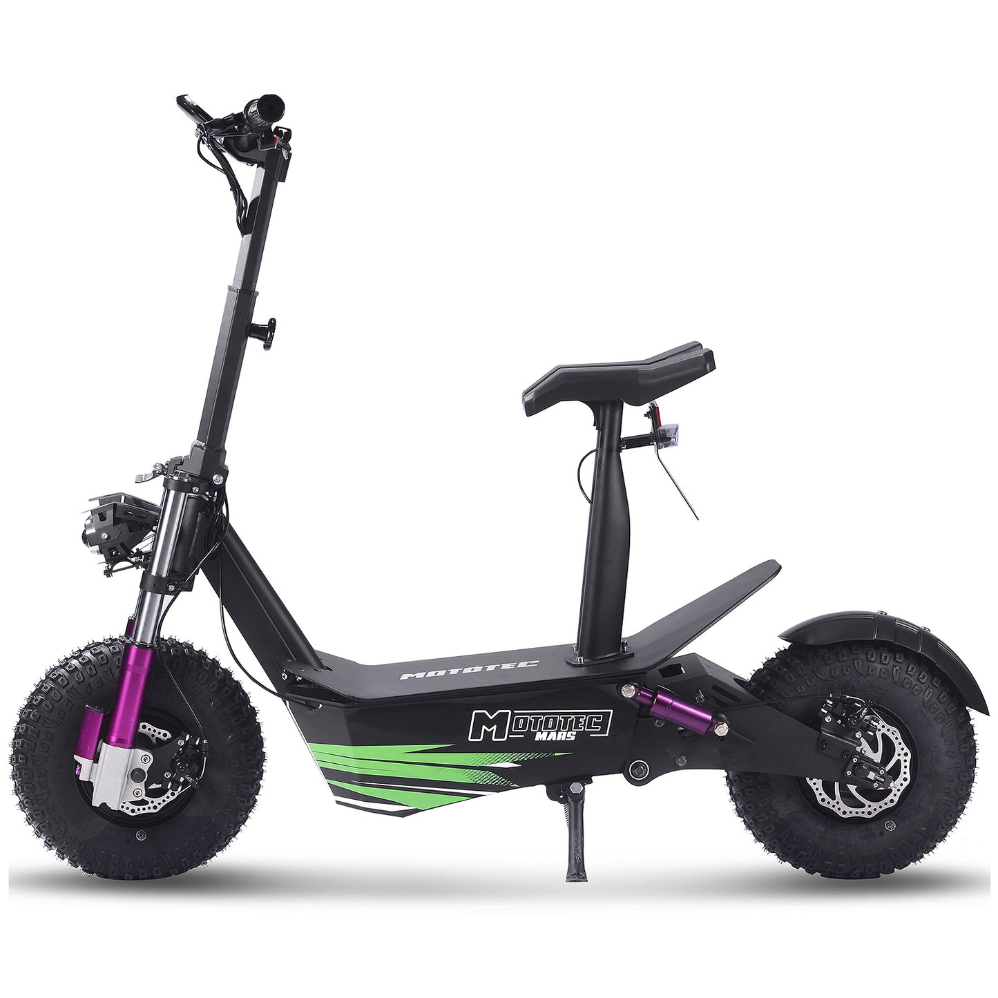 MotoTec Mars 48V 2500W Electric Scooter Black