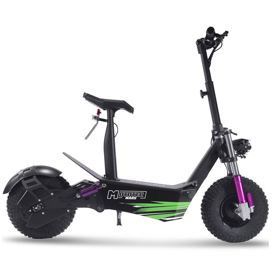 MotoTec Mars 48V 2500W Electric Scooter Black