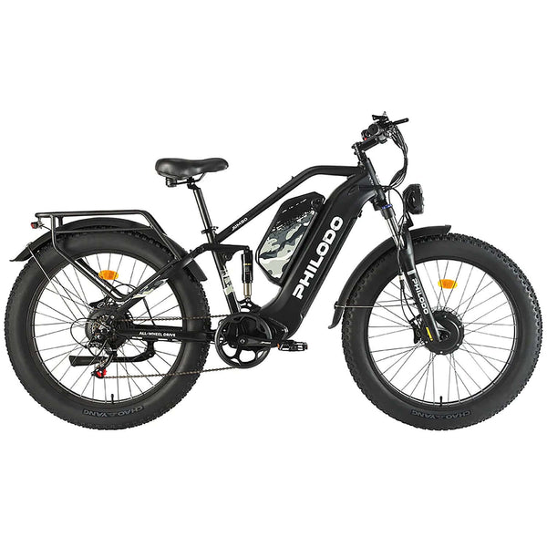 Philodo Jumbo Dual Motor-Dual Battery Full Suspension Electric Bike