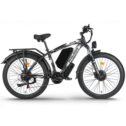Philodo Upgraded H8 Dual Motor Fat Tire Electric Bike