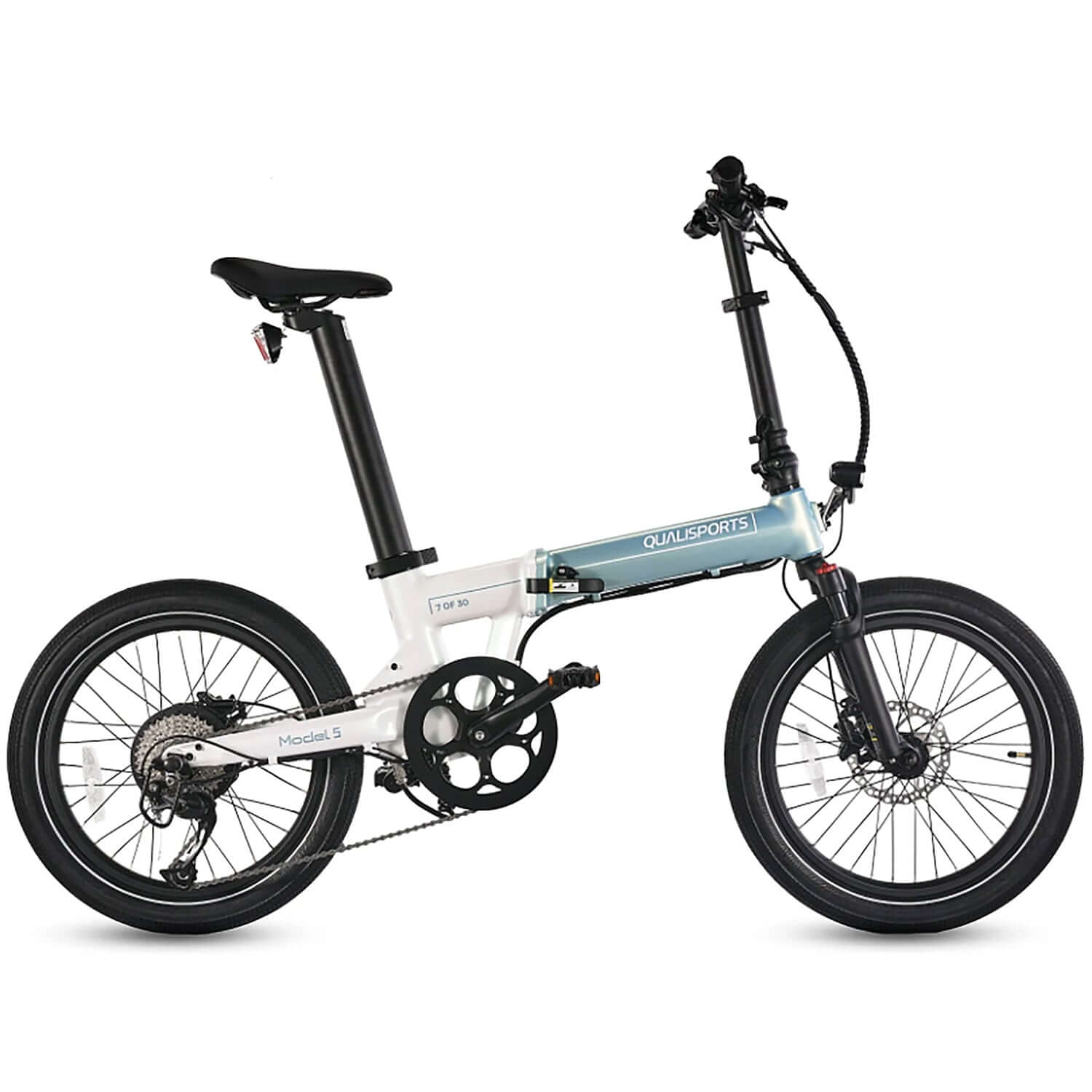 Buy Qualisports Model 5 Folding Electric Bike on Sale Now – eBikeJoy!
