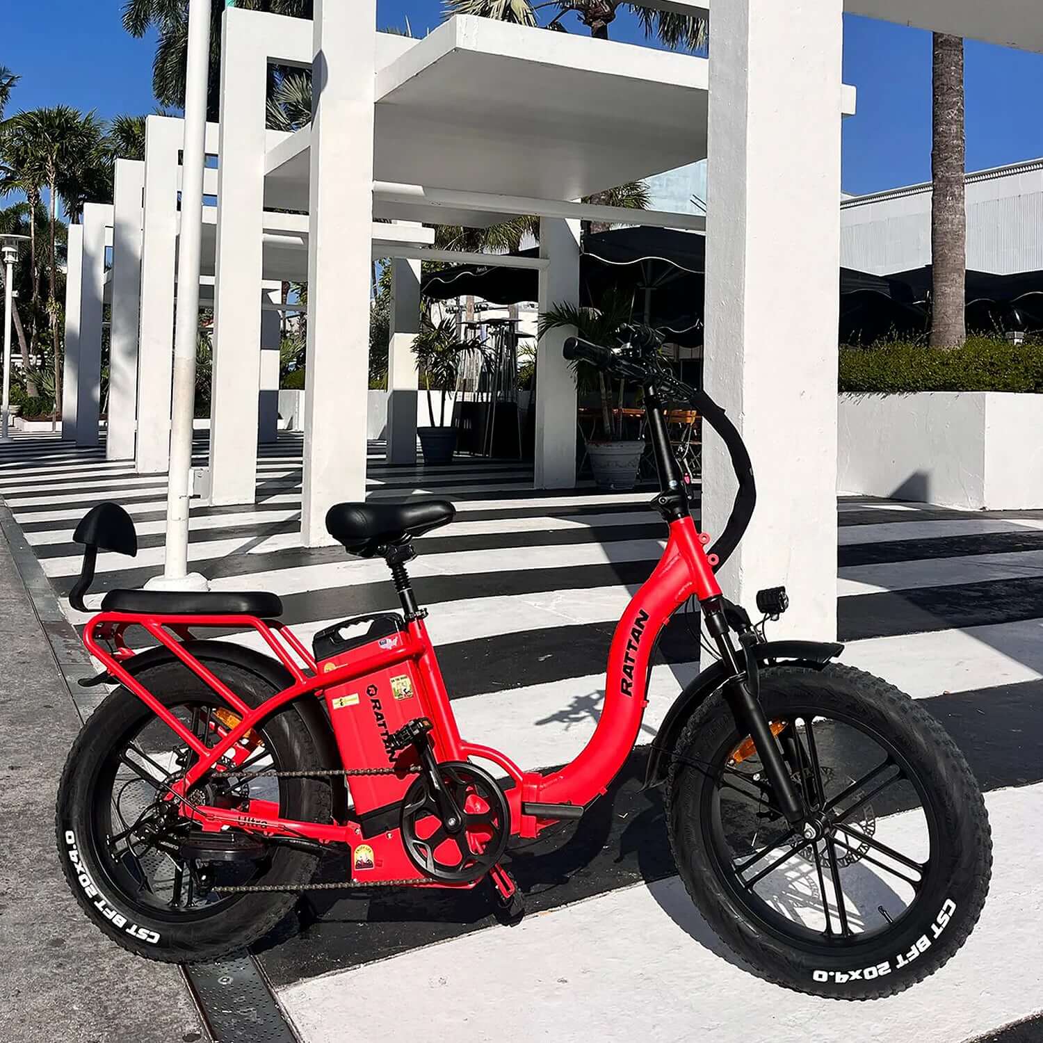 Rattan LF Ultra 48V 1000W Step-Thru Folding Electric Bike