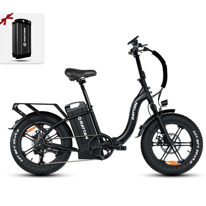 Rattan LF Ultra 48V 1000W Step-Thru Folding Electric Bike