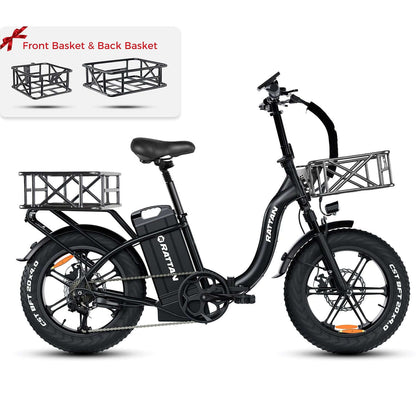 Rattan LF Ultra 48V 1000W Step-Thru Folding Electric Bike