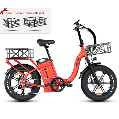 Rattan LF Ultra 48V 1000W Step-Thru Folding Electric Bike