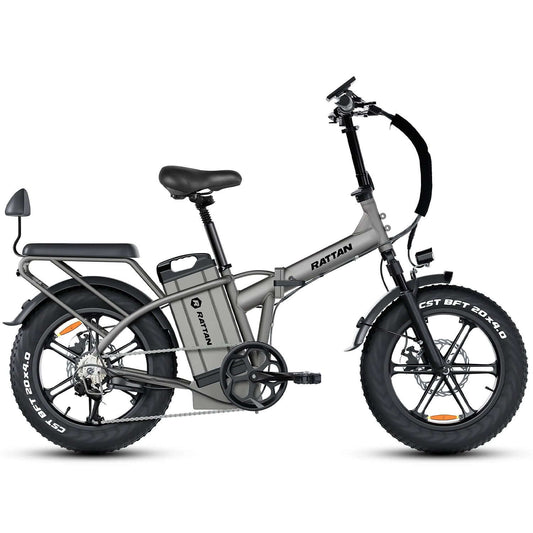 Rattan LM Ultra 48V 1000W High-Step Folding Electric Bike