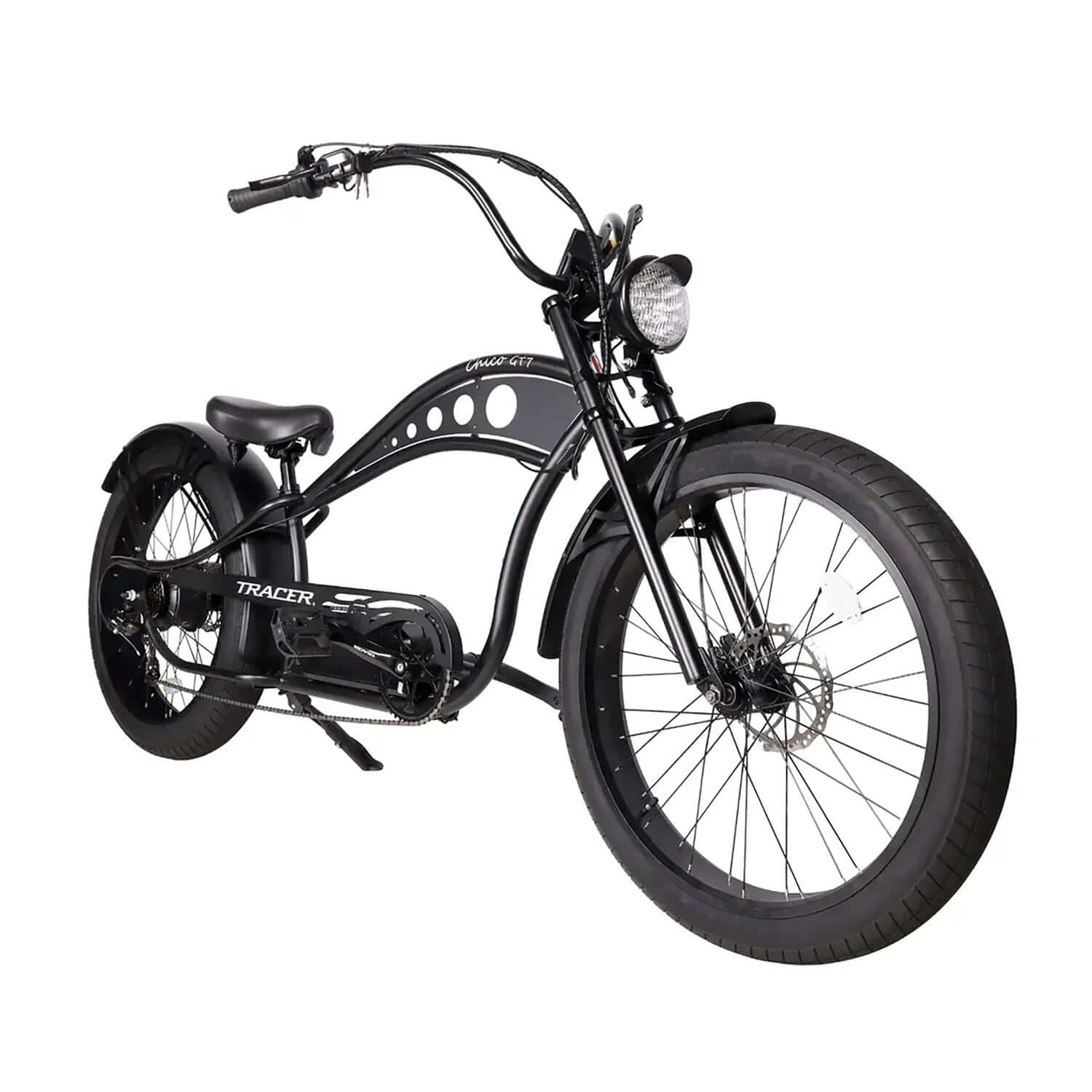 gt moto bicycle Tracer 750W 48V Chico GT7 Chopper Stretch Cruiser Fat Tire Electric Bike