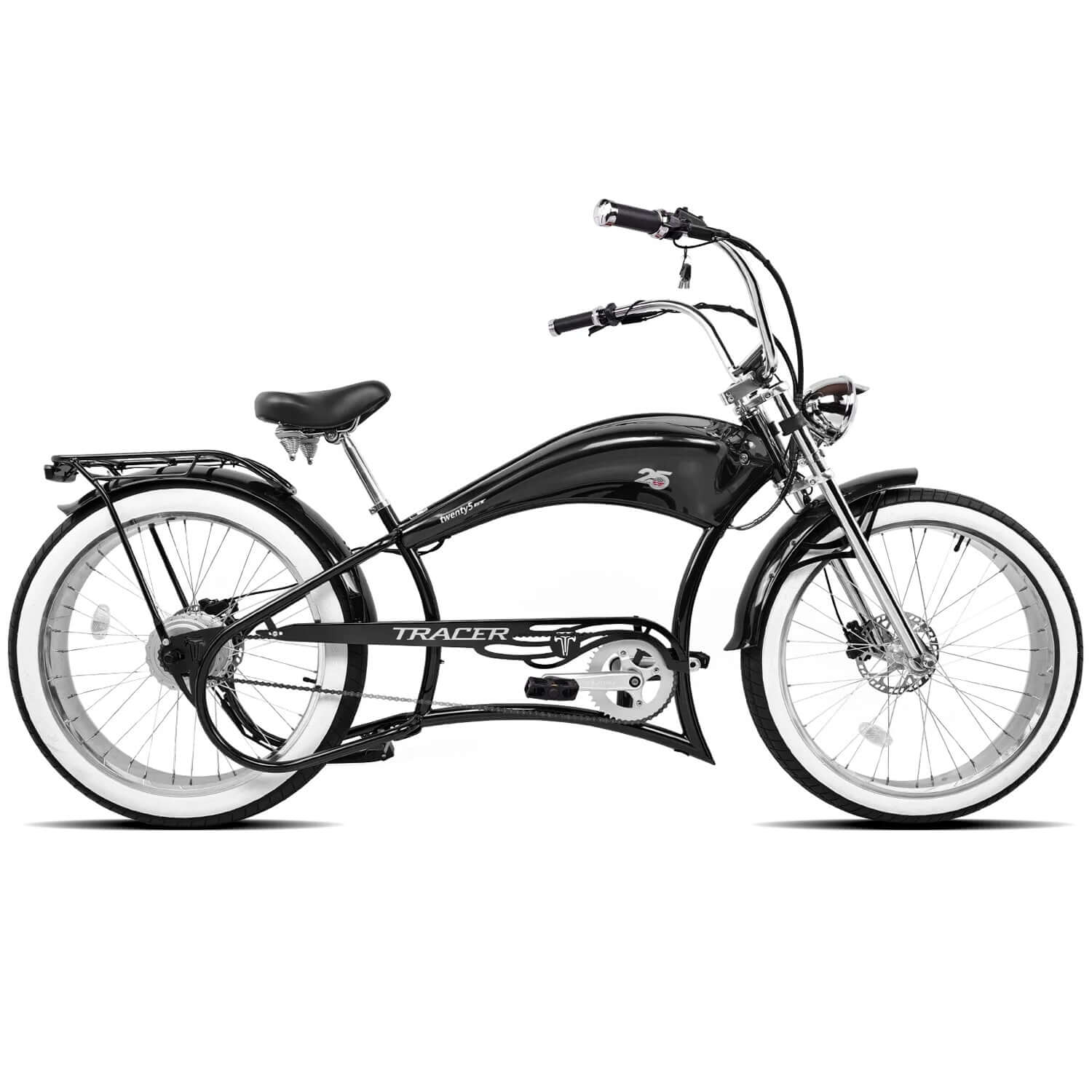 Tracer Twenty5 DS/GT Chopper Stretch Electric Bike