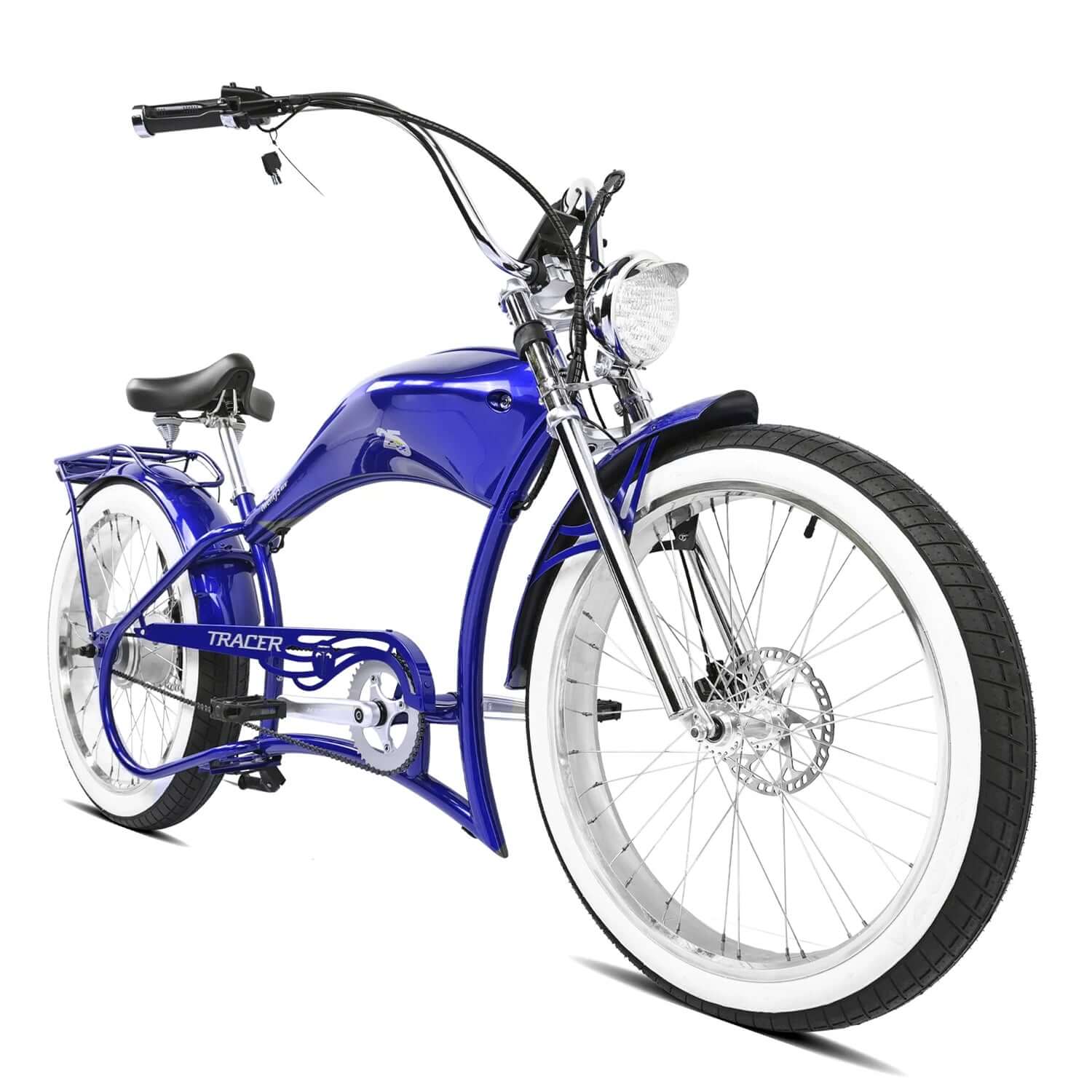 Tracer Twenty5 DS/GT Chopper Stretch Electric Bike