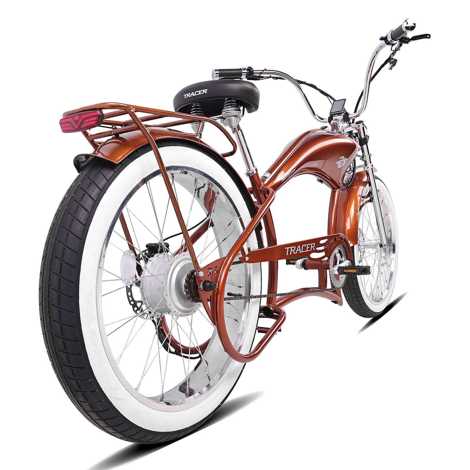 Tracer Twenty5 DS/GT Chopper Stretch Electric Bike
