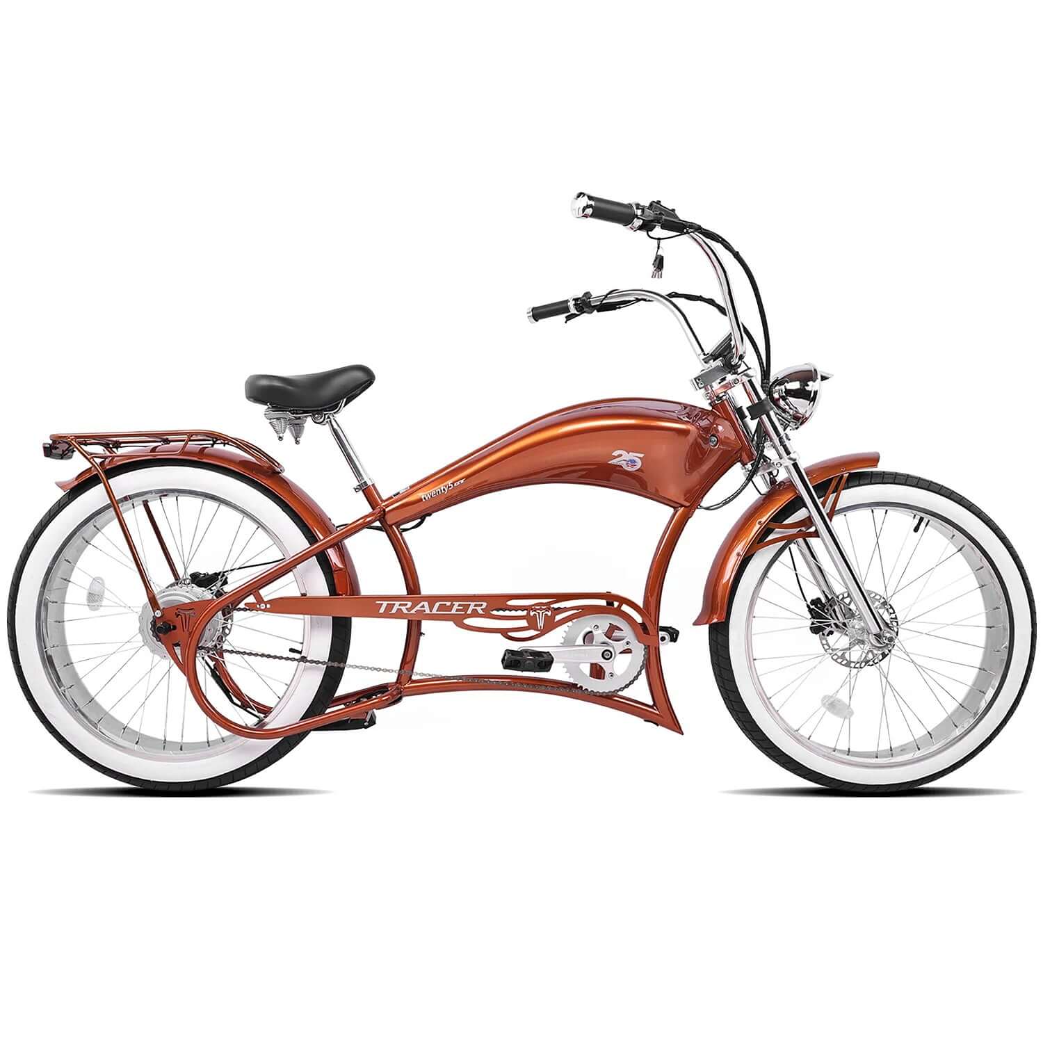 Tracer Twenty5 DS/GT Chopper Stretch Electric Bike