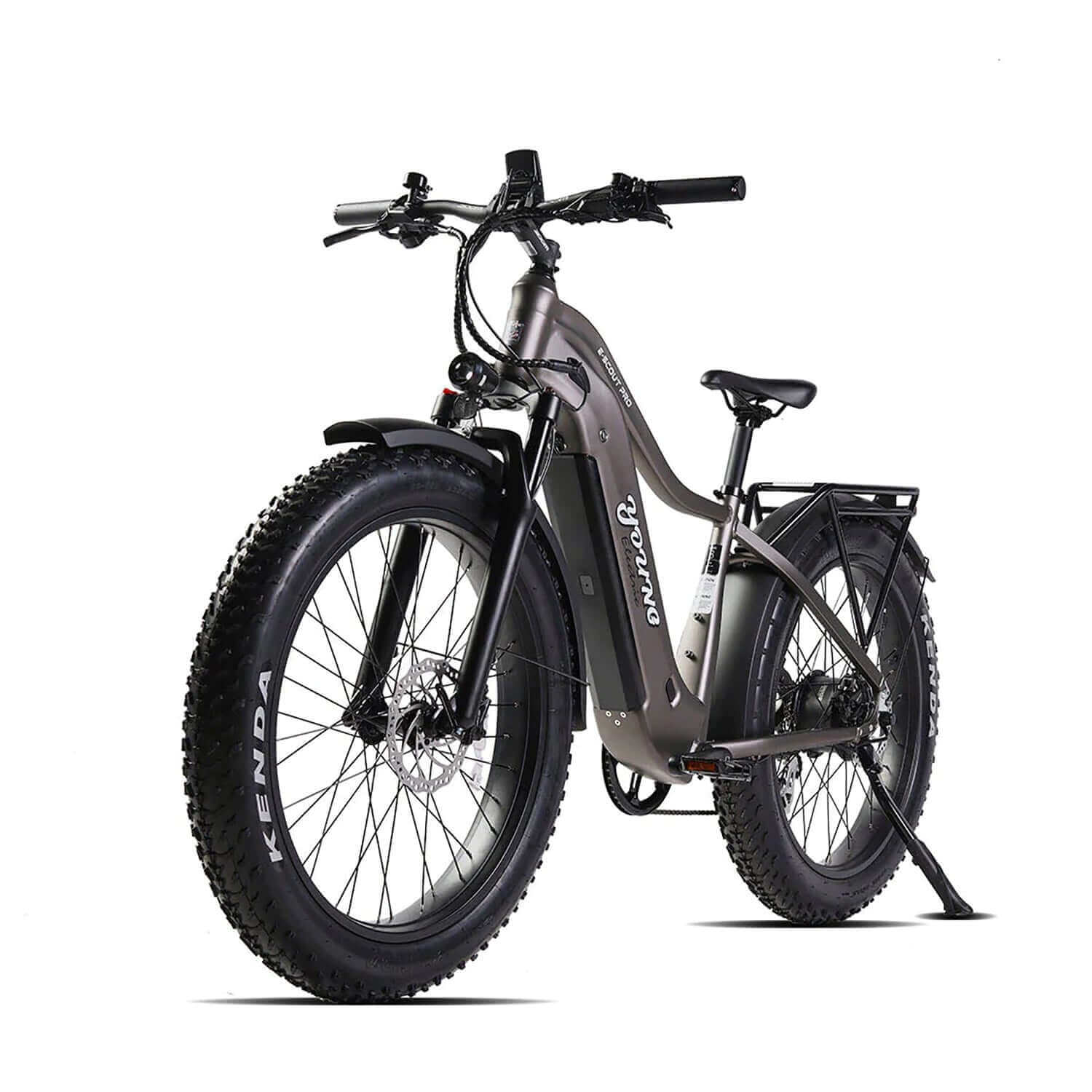 E-Joe 750W Young Electric E-Scout Pro Long Range Fat Tire Hunting Electric Bike