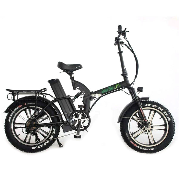 Ebike - Green Bike USA GB500 MAG 48V 500W Cruiser Folding Electric Bike