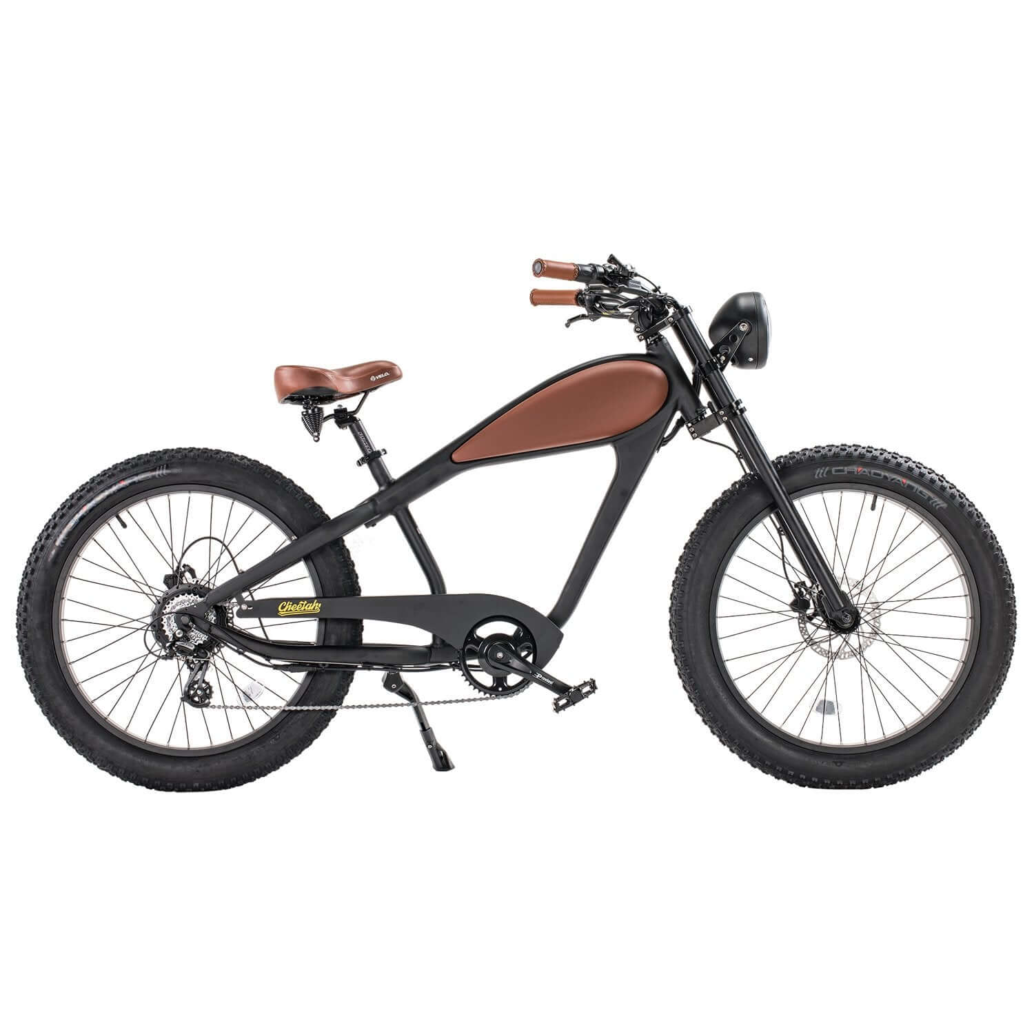 Ebike - Revi Cheetah Cafe Racer 48V 750W Vintage Electric Bike