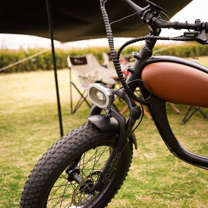 Ebike - Revi Cheetah Cafe Racer Mini Vintage Motorcycle E-Bike