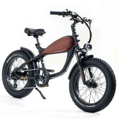 Ebike - Revi Cheetah Cafe Racer Mini Vintage Motorcycle E-Bike