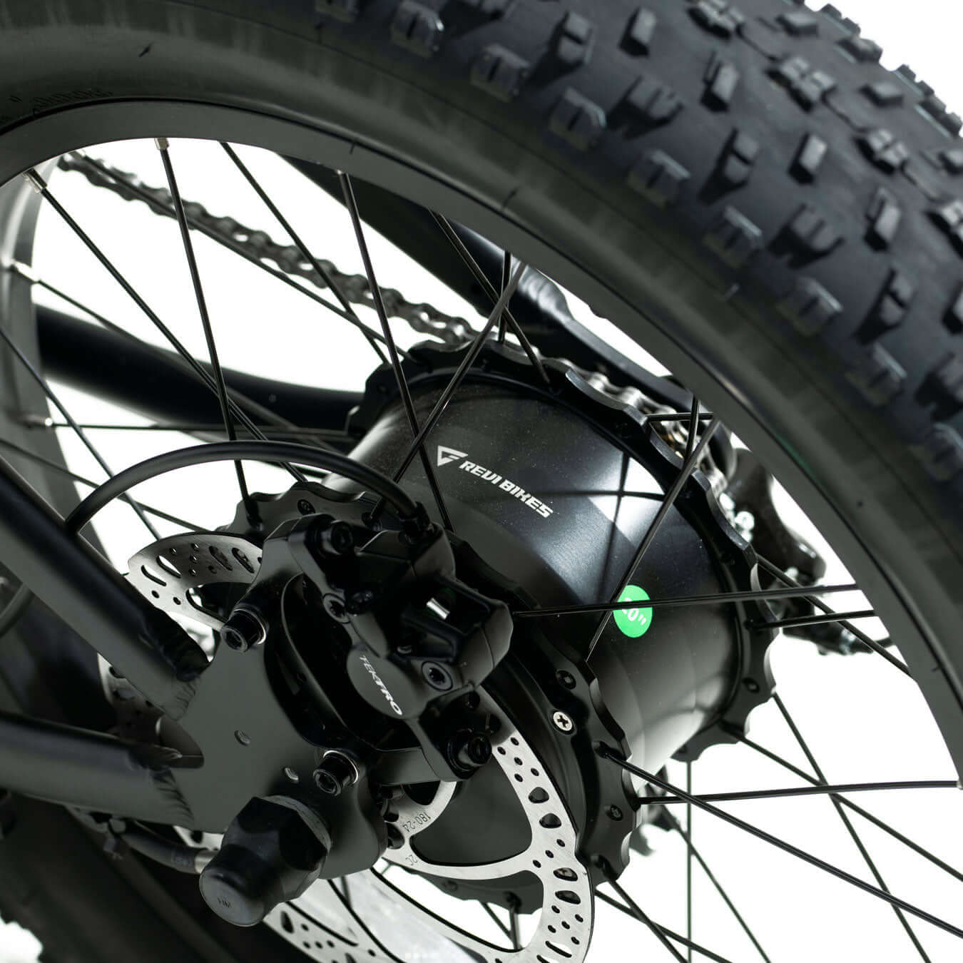 Ebike - Revi Cheetah Cafe Racer Mini Vintage Motorcycle E-Bike