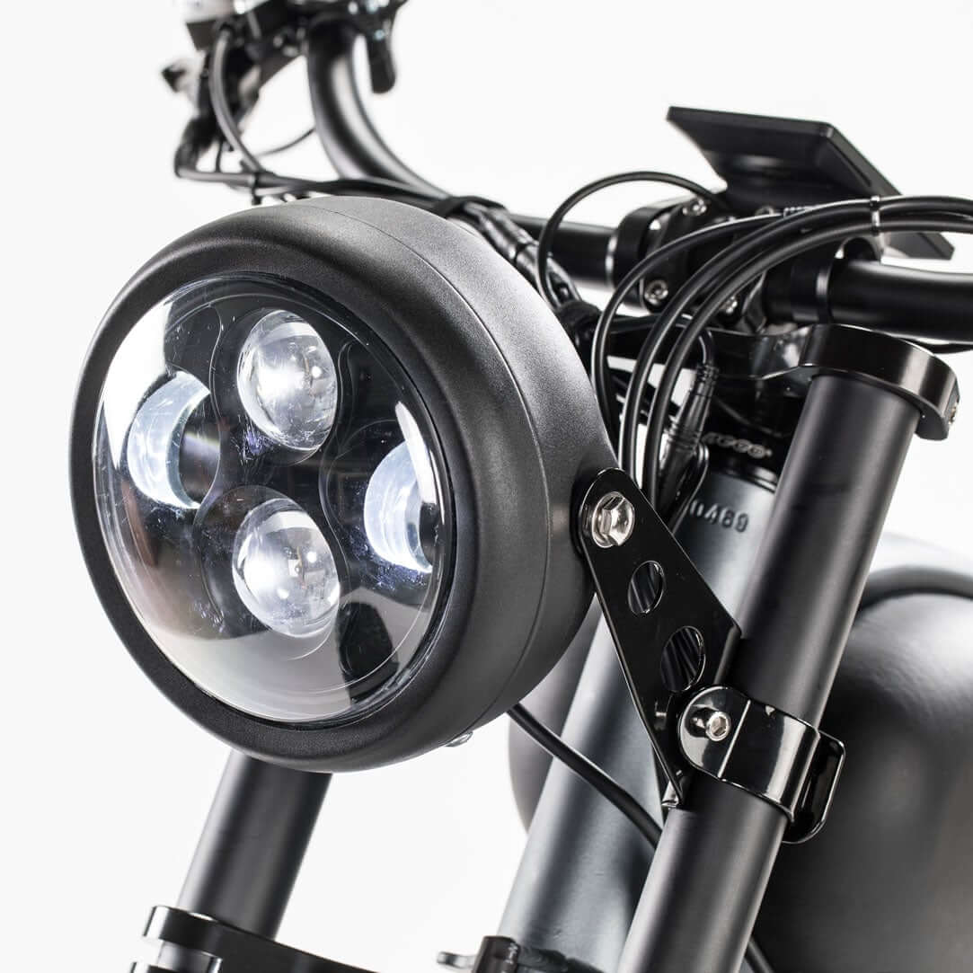 Ebike - Revi Cheetah Cafe Racer Vintage Motorcycle E-Bike