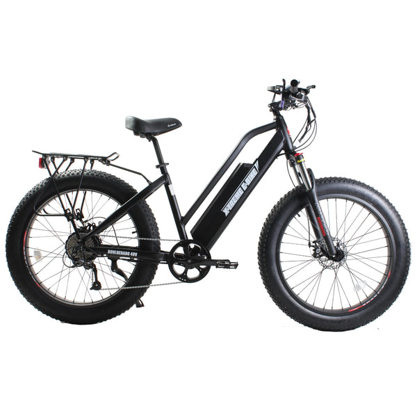 Ebike - X-Treme Boulderado 48V 500W Fat Tire Low Step Mountain Electric Bicycle