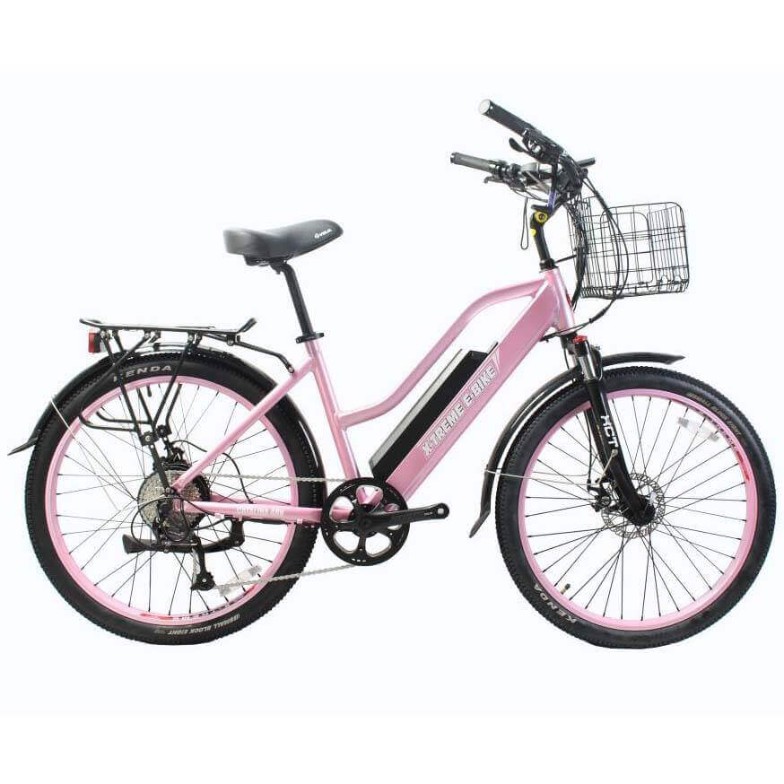 Pink Beach Bike Velo Femme Beach Cruiser Lemonade Coast Beach